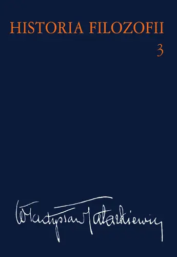 Okładka: Historia filozofii. Tom 3