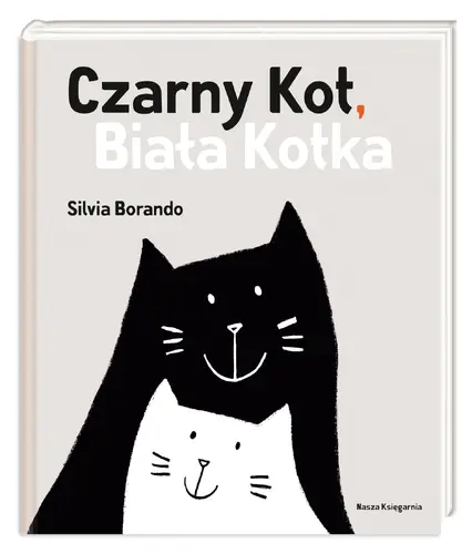 Okładka: Czarny Kot, Biała Kotka