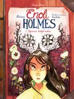 Okładka: Śledztwa Enoli Holmes. Tajemnica białych maków. Tom 3