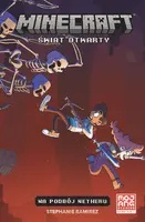 Okładka: Minecraft. Świat Otwarty. Na podbój Netheru. Tom 1