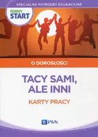 Okładka: Pewny start O dorosłości Tacy sami, ale inni Karty pracy
