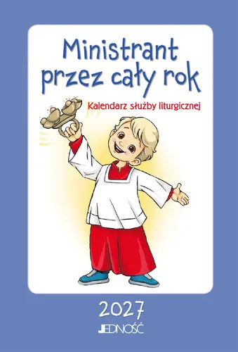 Okładka: Ministrant przez cały rok
