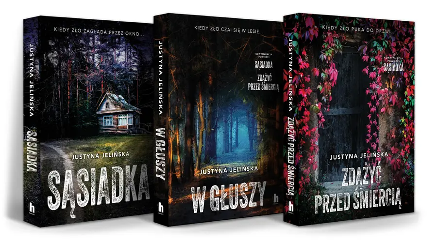 Okładka: Pakiet: Sąsiadka, Zdążyć przed smiercią, W głuszy