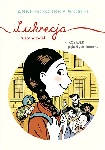 Okładka: Lukrecja rusza w świat