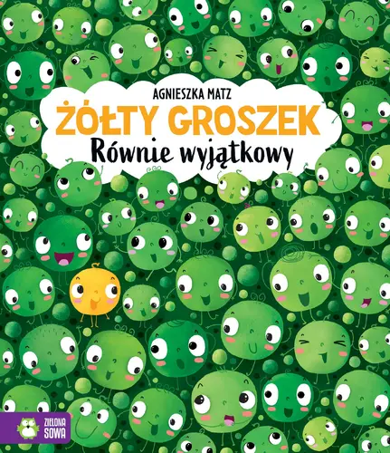Okładka: Żółty groszek. Równie wyjątkowy