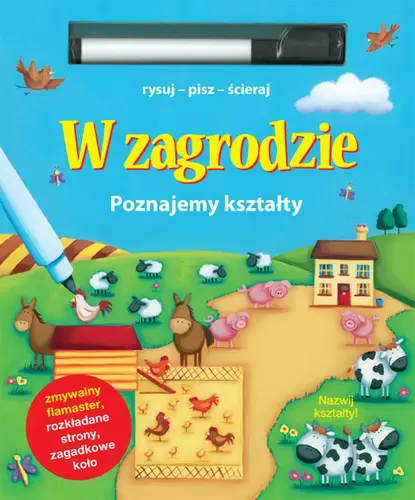 Okładka: W zagrodzie. Poznajemy kształty