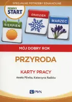 Okładka: Pewny start Mój dobry rok Przyroda Karty pracy