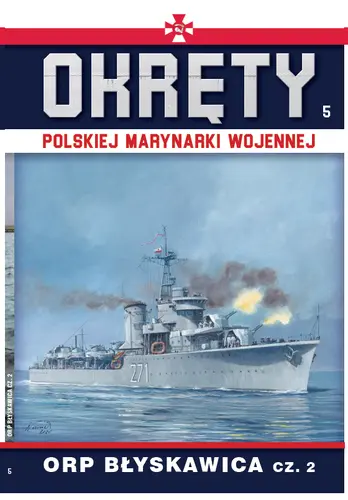 Okładka: Okręty Polskiej Marynarki Wojennej t.5