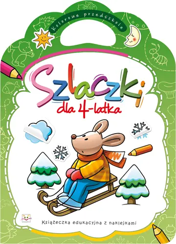 Okładka: Szlaczki dla 4- latka