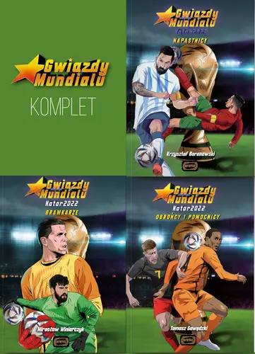 Okładka: Gwiazdy mundialu. Komplet