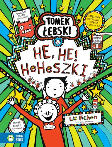 Okładka: Tomek Łebski. He, He! Heheszki