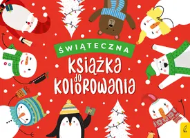 Okładka: Świąteczna książka do kolorowania