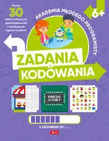 Okładka: Akademia młodego programisty. Zadania z kodowania