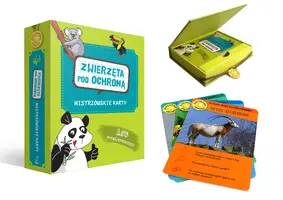 Okładka: Mistrzowskie karty. Zwierzęta pod ochroną