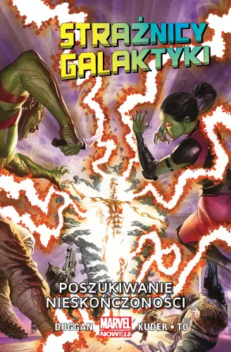 Okładka: Strażnicy Galaktyki – Poszukiwanie nieskończoności. Tom 3
