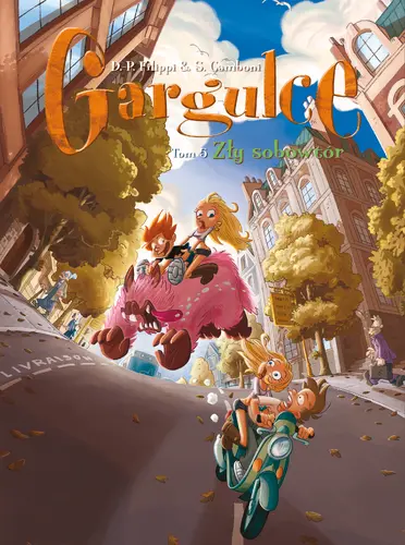 Okładka: Gargulce. Zły sobowtór. Tom 5