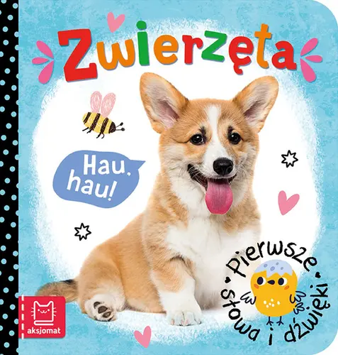 Okładka: Pierwsze słowa i dźwięki. Zwierzęta