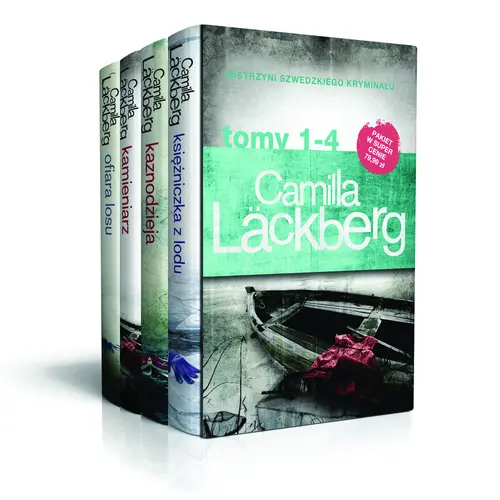Okładka: Pakiet Camilla Läckberg t. 1-4 (Wydanie 2)