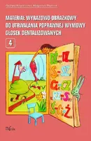 Okładka: Materiał wyrazowo-obrazkowy do utrwalania poprawnej wymowy głosek dentalizowanych