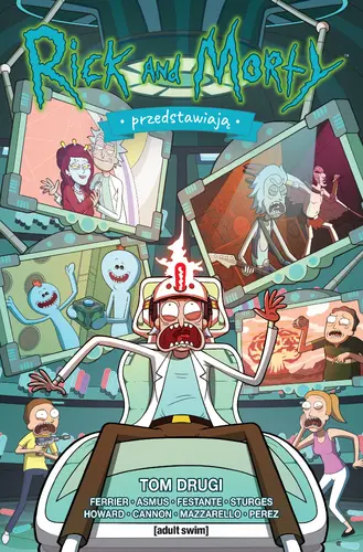 Okładka: Rick i Morty Przedstawiają. Tom 2