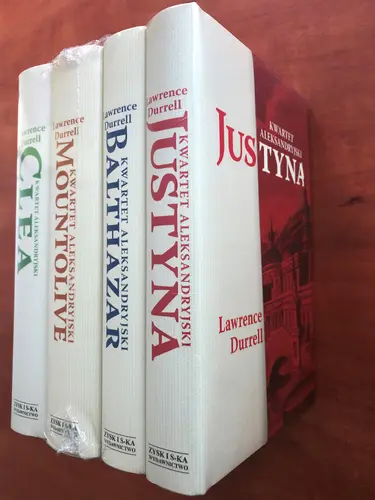 Okładka: PAKIET Kwartet aleksandryjski Justyna/Balthazar/Mountolive/Clea