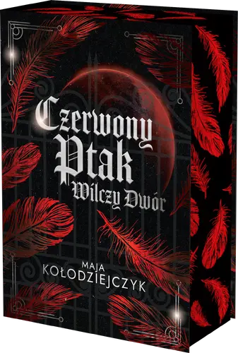 Okładka: Czerwony Ptak. Wilczy Dwór (barwione brzegi)