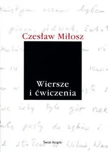 Okładka: Wiersze i ćwiczenia