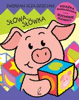 Okładka: Słowa, słówka. Książka rozkładana. Ruchome Elementy