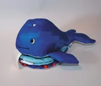 Okładka: Książeczka do kąpieli. Wieloryb