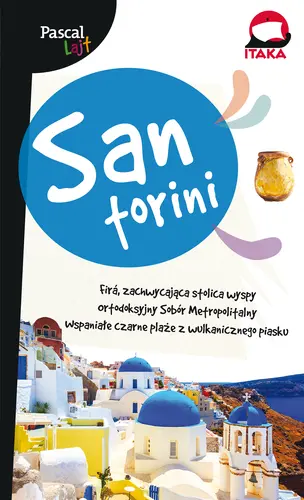 Okładka: Santorini przewodnik Pascal Lajt
