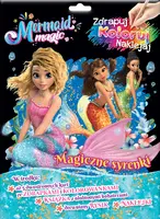 Okładka: Magia Syren. Zdrapuj, koloruj, naklejaj