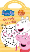 Okładka: Peppa Pig. Zakręcone labirynty. Którędy do celu?