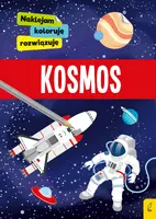 Okładka: Naklejam, koloruję, rozwiązuję. Kosmos