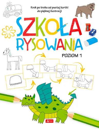 Okładka: Szkoła rysowania. Poziom 1