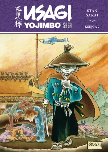 Okładka: Usagi Yojimbo. Saga. Księga 7