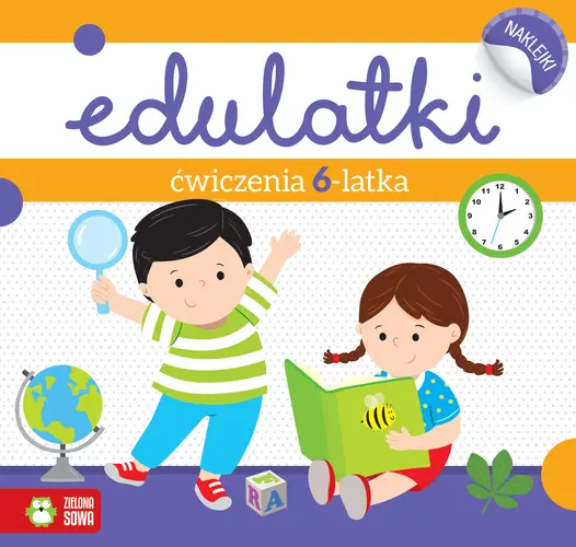 Okładka: Edulatki. Ćwiczenia 6-latka