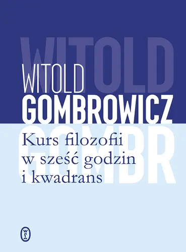 Okładka: Kurs filozofii w sześć godzin i kwadrans