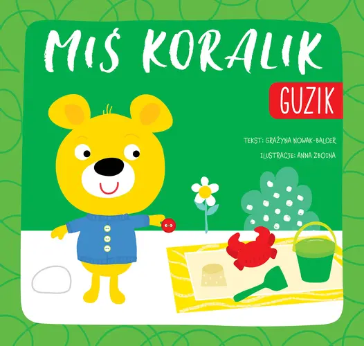 Okładka: Miś Koralik. Guzik