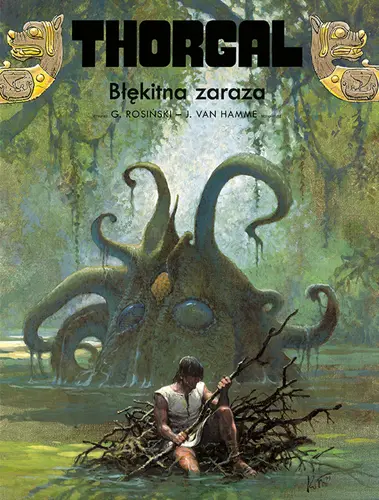 Okładka: Thorgal. Błękitna zaraza. Tom 25