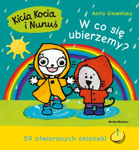 Okładka: Kicia Kocia i Nunuś. W co się ubierzemy?