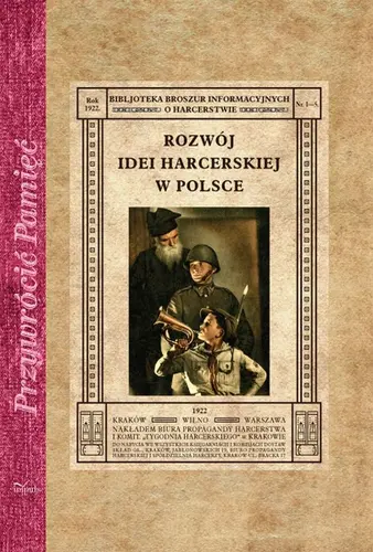 Okładka: Rozwój idei harcerskiej w Polsce