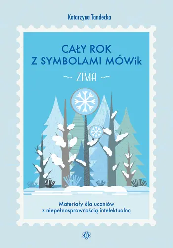 Okładka: Cały rok z symbolami MÓWik. Zima