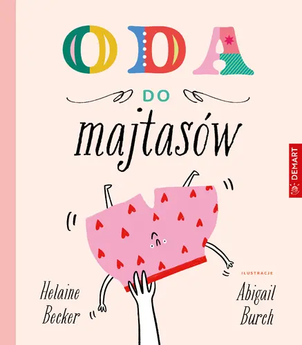 Okładka: Oda do majtasów. Wiersze dla dzieci