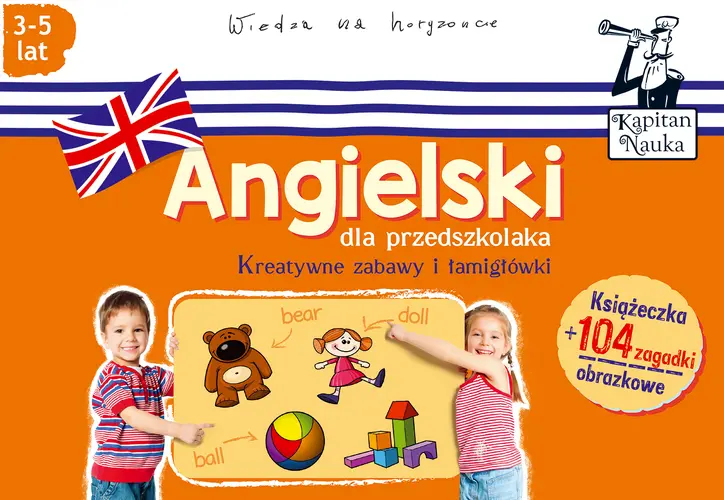 Okładka: Angielski dla przedszkolaka (3-5 lat)