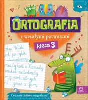 Okładka: Ortografia z wesołymi potworami klasa 3