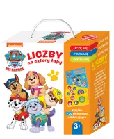 Okładka: Psi Patrol. Liczby na cztery łapy.