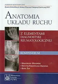 Okładka: Kompendium anatomii układu ruchu z elementami diagnostyki reumatologicznej