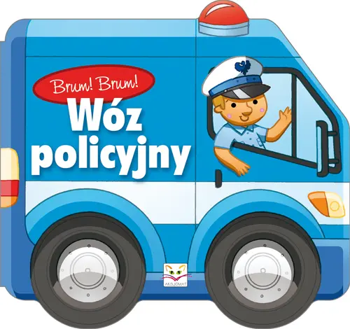 Okładka: Brum! Brum! Wóz policyjny
