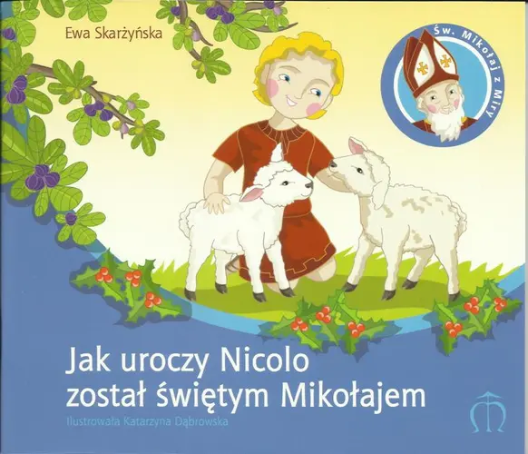 Okładka: Jak uroczy Nicolo został świętym Mikołajem