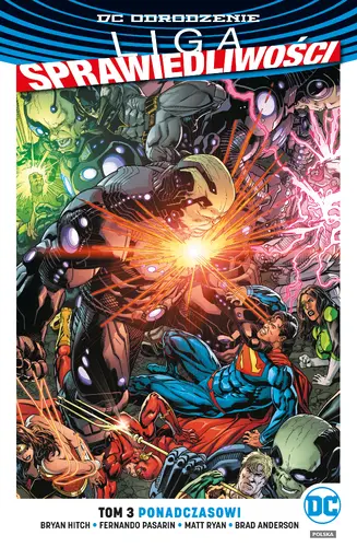 Okładka: Liga Sprawiedliwości – Ponadczasowi, tom 3